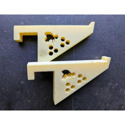 Support de cadres pour ruche – En bois ou impression 3D – Lot de 2