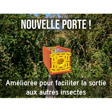 Piège à frelons asiatiques en bois – Fabrication artisanale 🐝🛠️
