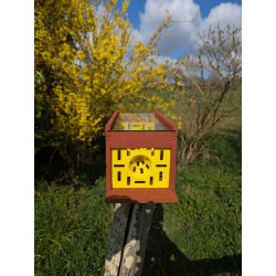 Piège à frelons asiatiques en bois – Fabrication artisanale 🐝🛠️